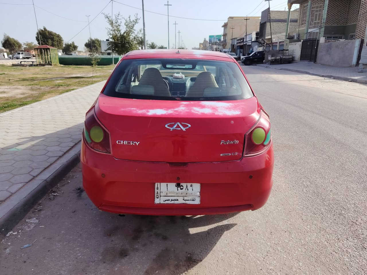 شيري فلاوين موديل 2013 مكينه بيها بخار جير جديد حداديه جديده كهربائيات شغاله السياره  رقم قادسيه تحويل ثاني يوم العنوان النجف الكوفه الرقم *********** السعر 25
