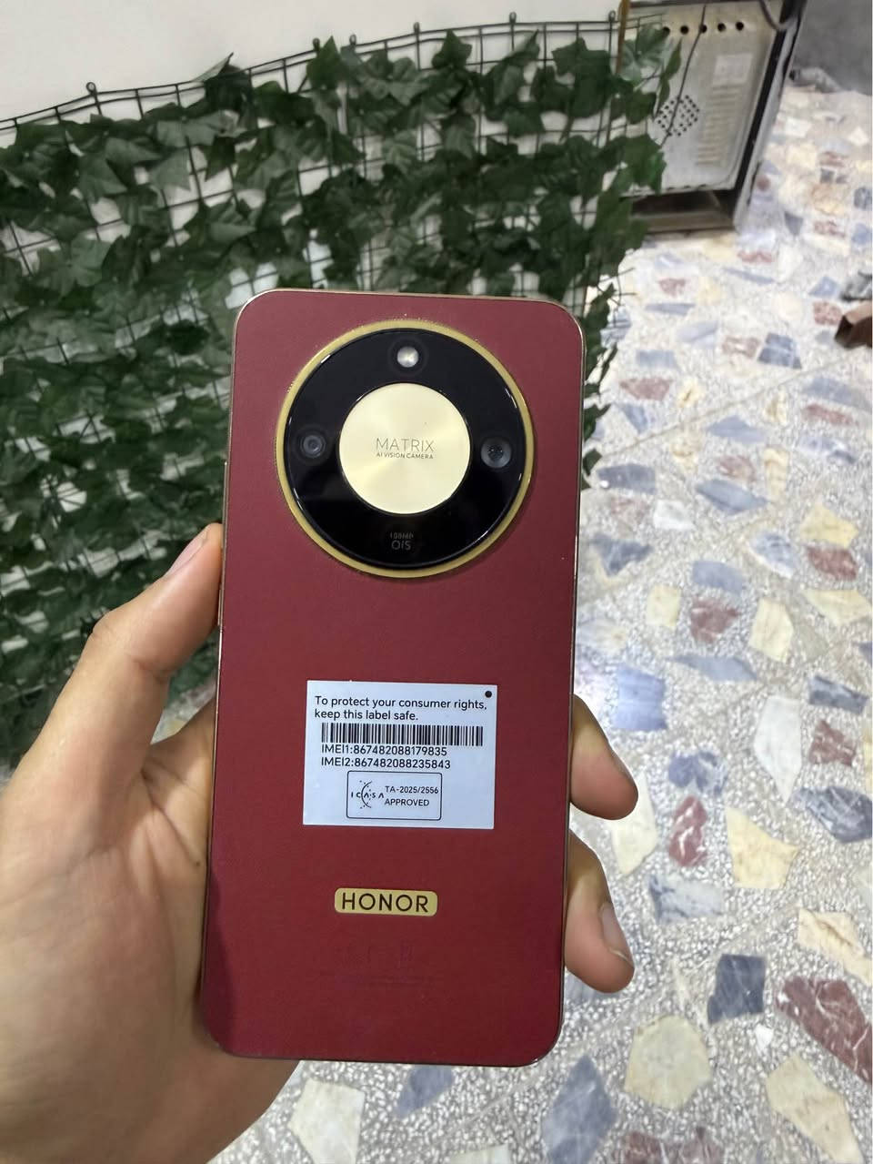 هونر  x9d (للبيع)
ذاكرته /256
العشوائية/ 12
جهاز استخدام شهر فقط 
السعر /400
مكاني /نجف
للاستفسار *********** واتساب وخاص موجود ايضاً النجف, العراق
