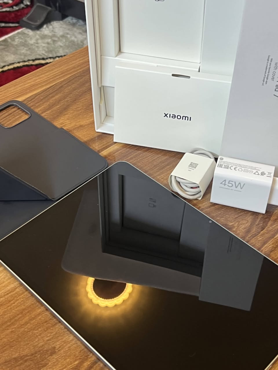 ايباد شاومي باد 7 مستعمل نضافة درجة اوله خدش مابي وجديد مداخل صيانه وغراضه الاصيات مالته ويا السعر 360 وبي مجال خفيف للطيبين رقمي***********
