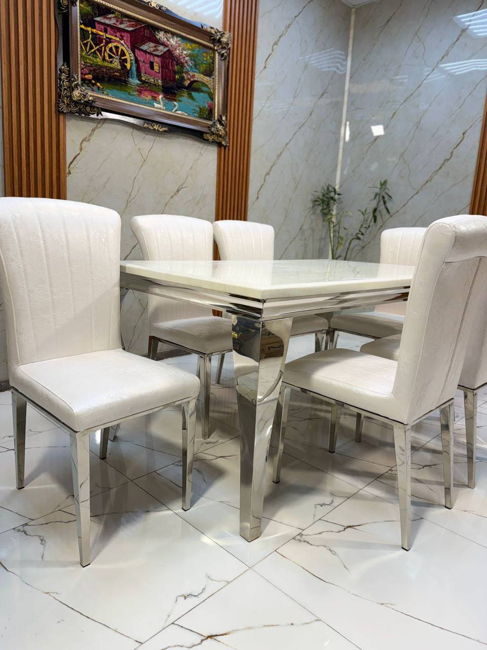 ميز طعام 6 /4 كرسي
السطح مرمر ثقيل درجة اولى
الأرجل ستيل 
يتحمل اوزان ثقيلة جدا 
المنشأ تركي الأصلي
للحجز ولاستفسار مراسله الصفحه🌸
🚛🚛🚛🚛🚛🚛🚛🚛
تتوفر لدينا خدمة توصيل
 كافه محافظات العراق


**إذا كنت صاحب هذا الإعلان وتريد حذفه لأي سبب، رجاءا أرسل رسالة إلى الدعم الفني**