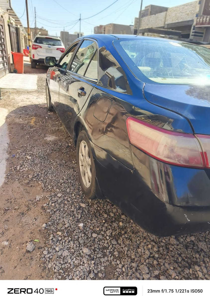 السلام عليكم
كامري ياباني موديل ٢٠٠٧
وارد أمريكي بيه طخه جاملغ يمين خلفي صبغ عام رقم بغداد إنكليزي
السعر ٦٥$ ***********
