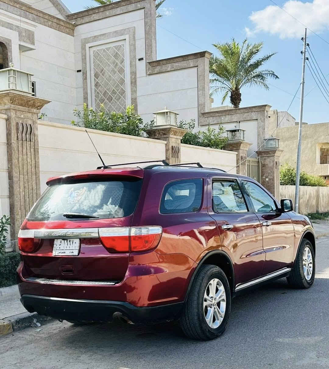 البيع  دورنكو موديل 2013 السعر 127 وبيه مجال مكان بغداد التصال ***********
السعر 127 بلاش ماكو بهيج سعر 
حجم المحرك 6 سلندر 
7 راكب 3 قطع تبريت 
بصمت تشغيل 
كنشات منفصل سياحي 
وبعد بيه هواي مواصفات
