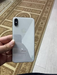 س سلام عليكم شباب ايفون اكس عادي بطاريه 74 ذاكره 256 جهاز نضيف مبدل شا...