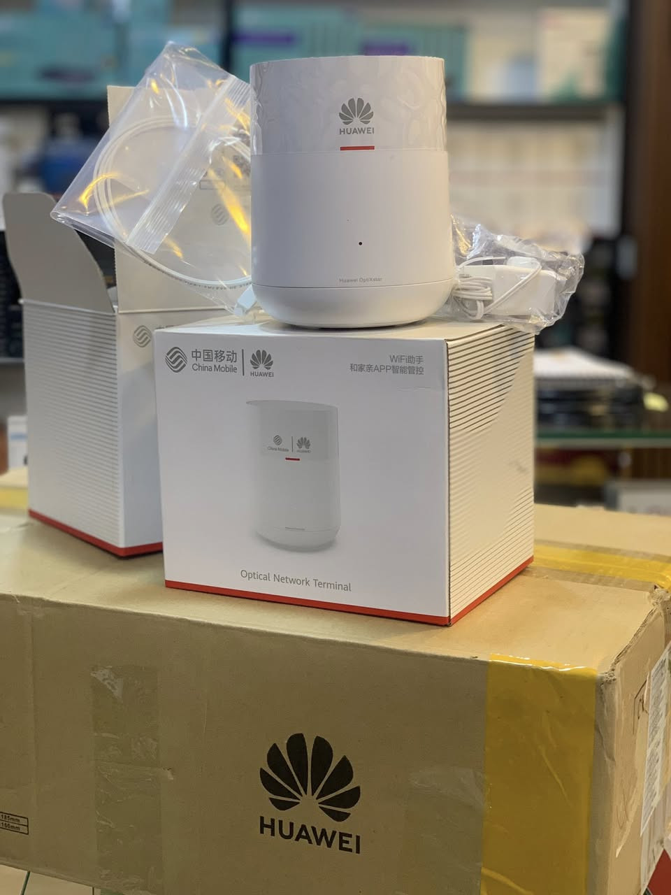 على بركة الله
متوفر راوتر ont هواوي وبكميات كبيرة وبسعر مناسب
وبتقنية الواي فاي 6 ax3000
اداء افضل وسرعة اكبر
متوافق مع الكابل الضوئي الوطني وسوبرسيل

عند عالم التقنية ( يونت yonet )
للاتصالات ومنظومات المراقبة

الدورة / ابودشير / الشارع العام / مقابل كوفي برشلونة
***********
