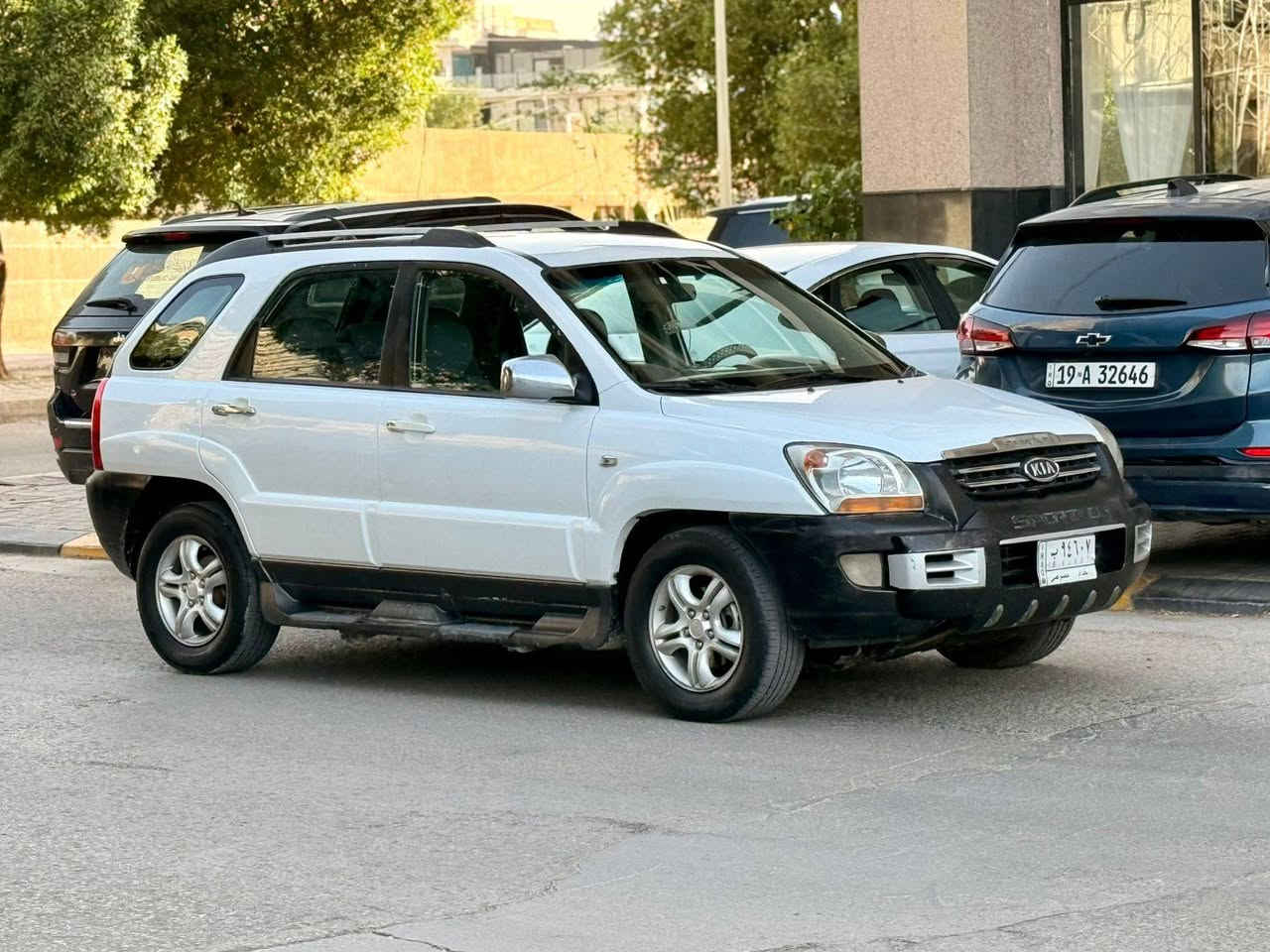 سبورتج مديل 2007 خليجي السعر 97 قابل للتفاوض الأستفسار اتصل*********** 
كفاله عامه من الضربه و الصبغ التبديل  مواصفات اشاير بل مري حساسات شاشه كبيره كامره خلفيه مكينه 2000 دوش مكينه وكير مكفولات حداديه جديده تخم تاير تبريد ثلج❄️  رقم بغداد مشروع وطني سنويه ل ٢٩ مكان سياره كربلاء كربلاء, العراق
