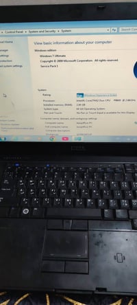لابتوب ماركة دل للبيع سعر 150,000  كمبيوتر محمول طراز Dell Latitude E6...