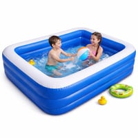 مسبح قابل للنفخ • عائلي • ١٣٨×٩١×٤٠