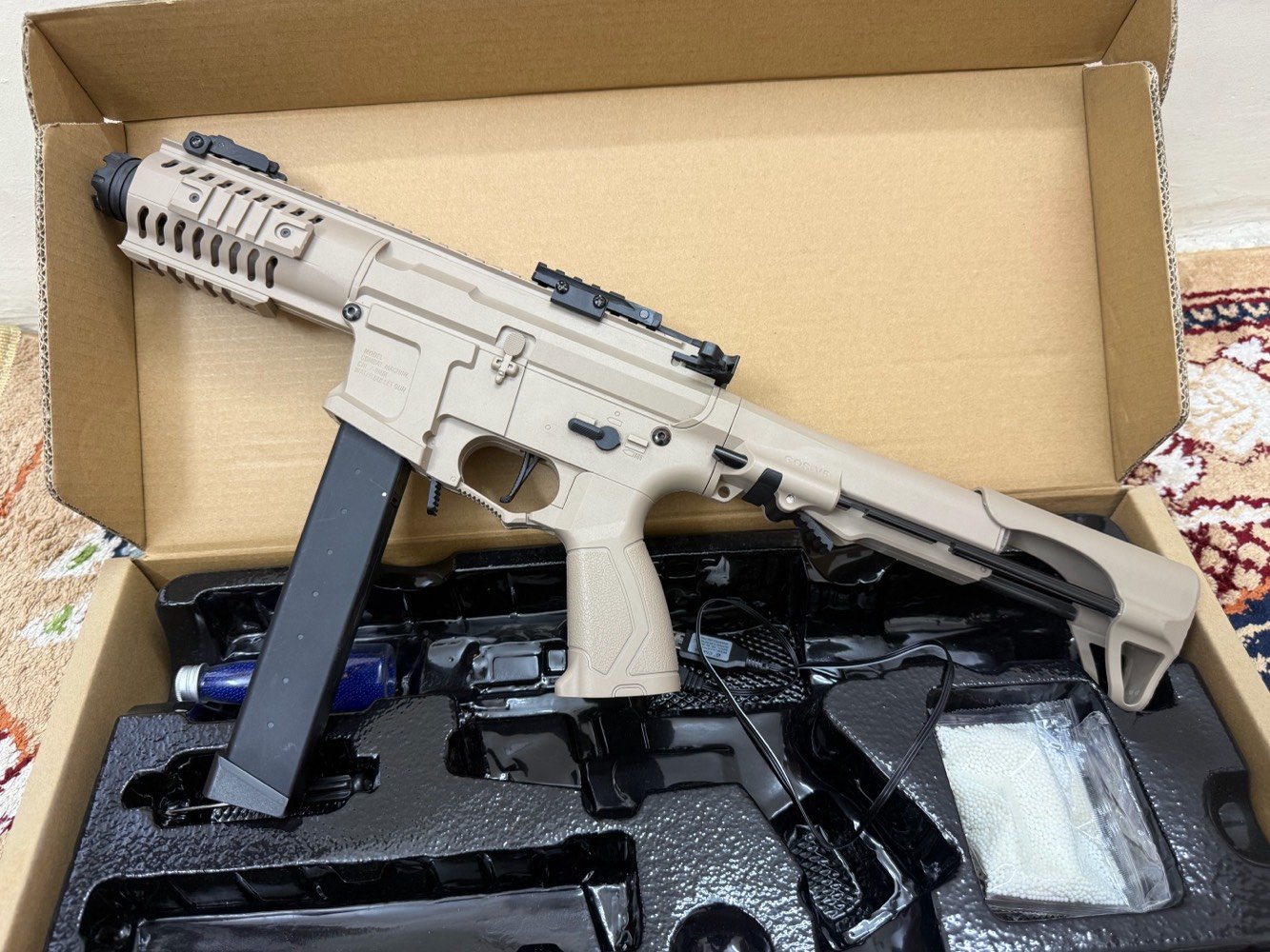 سلاح اربيز كرات مائية ( صجم مائي )

من فئة ال SMG

فايبر كلاس وزن ثقيل وابرة حديد

شاجور وسحب صجم كهربائي

يرمي صلي ومفرد وقفل



استعمال جداً قليل

مع صجم مائي تقريباً فوك ال ٣ الف ابيض وازرق

الضربة مالتة تبقى اثر على الجسم يوم كامل او اكثر



السعر ٦٠ الف وبي مجال للشراي



مكاني بغداد البلديات