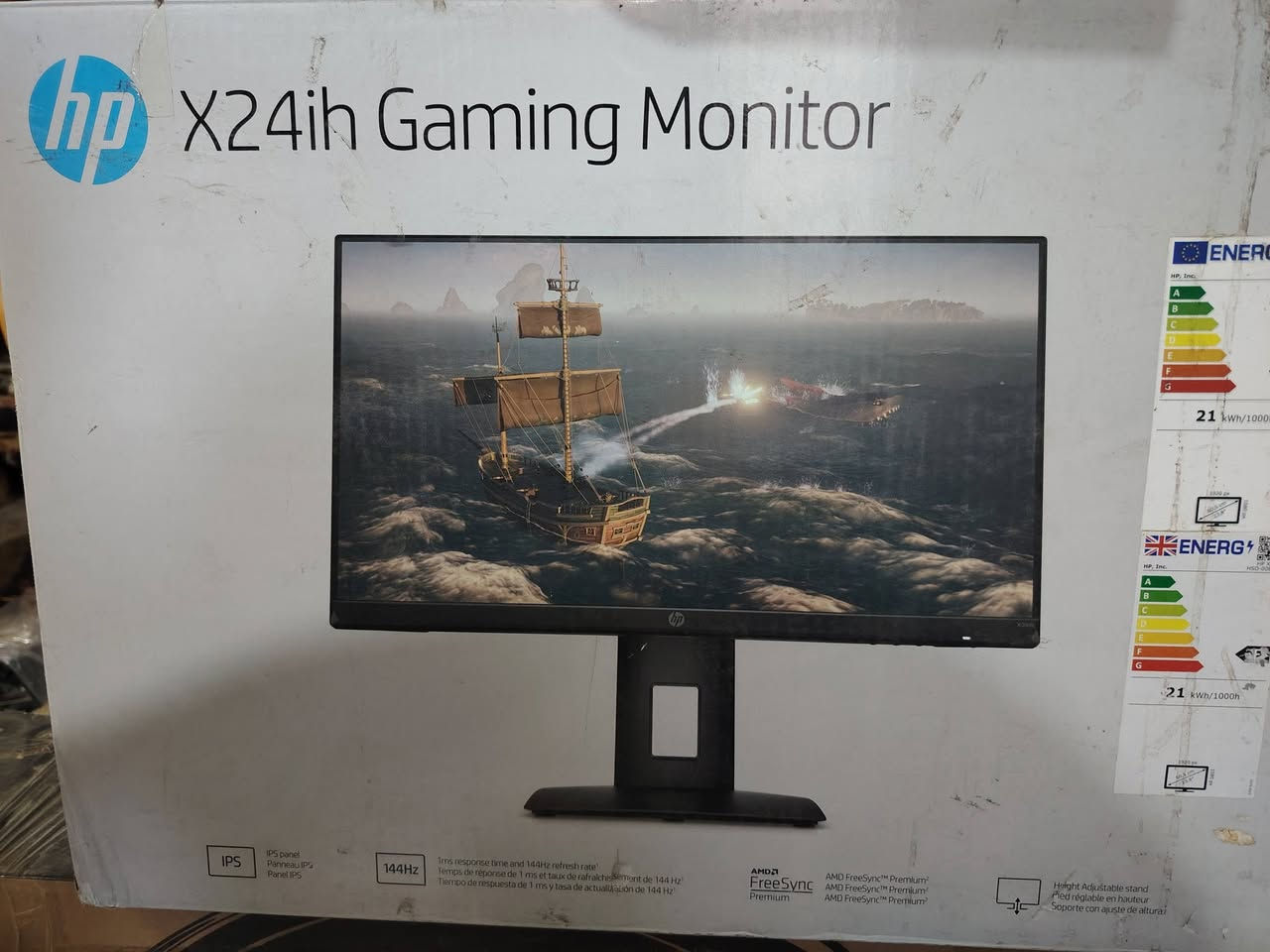 شاشة hp حجم 24
ips
144hz
amd freesunc premium
fhd
متوفر توصيل السعر 180
***********
