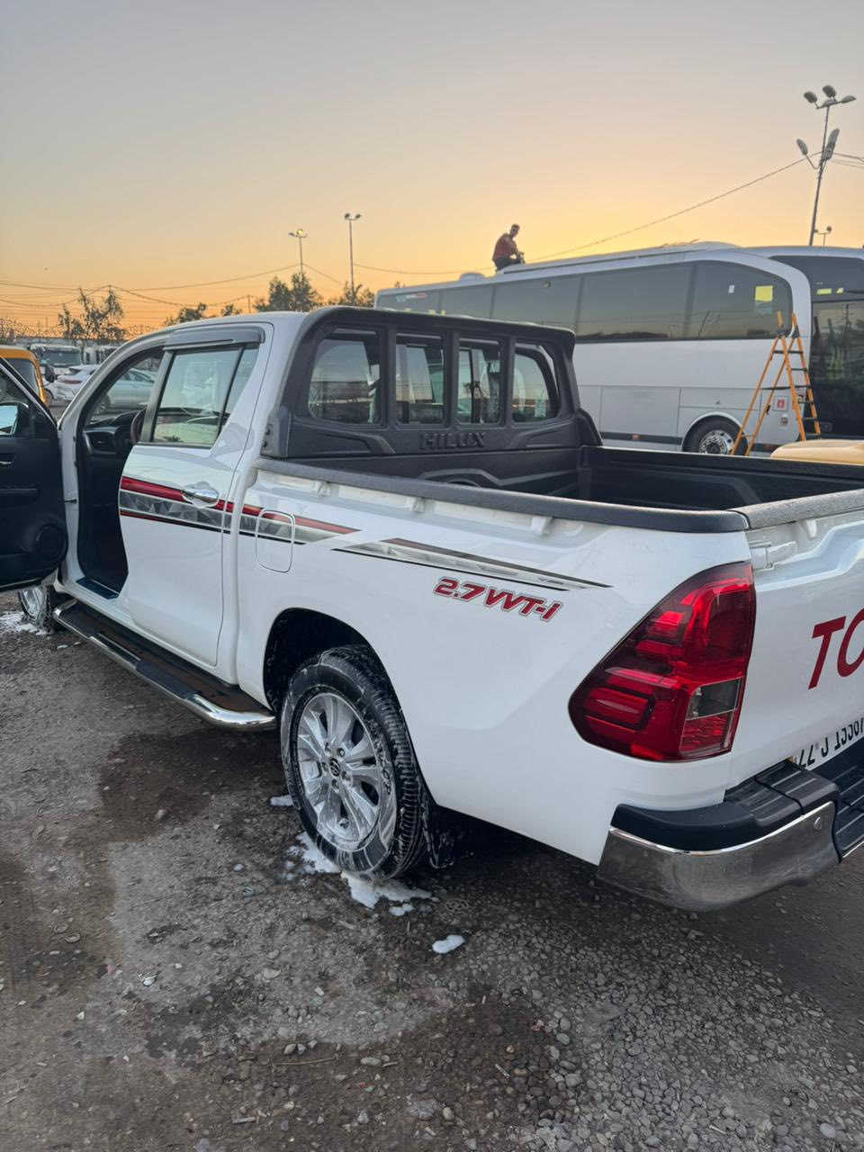 السلام عليكم بيكم هايلوكس ساز موديل 23 رقم أربيل ماشيه 28 مكفوله السعر275 العنوان بغدادالكاظميه ***********
