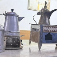 دلة • منقلة فحم • مفوارة نحاس