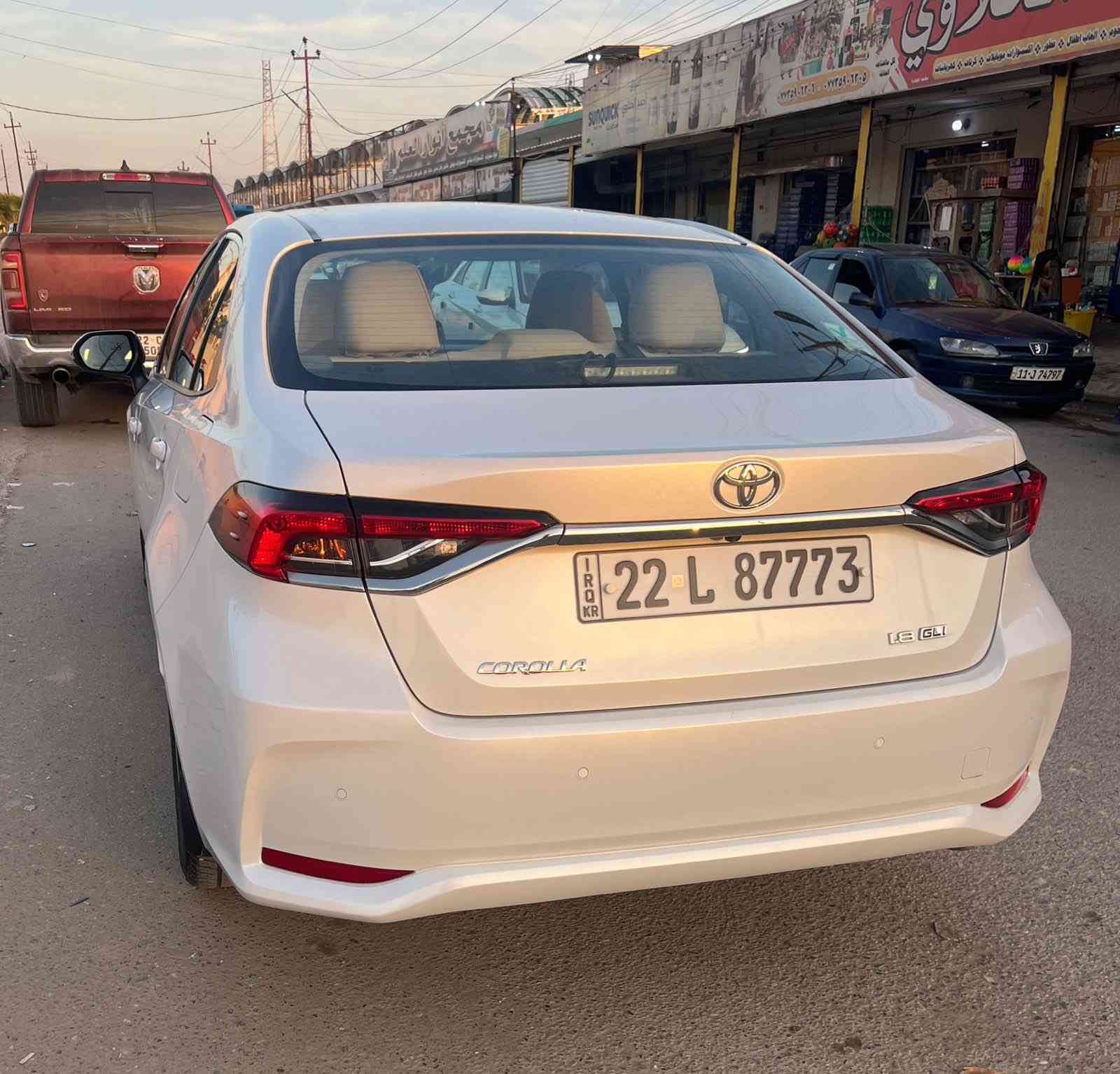 السلام عليكم
كورلا خليجي موديل ٢٠٢٤ (ساز)
السياره كلين تايتل بيها ملاحظات بسيطه 
السياره ماشيه ٥٧ الف كيلو 
رقم اربيل دولي 
للاستفسار .. ***********
