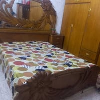 عندي غرفه نوم خشب عراقي للبيع سعرها 700الف مع الدوشك قفل الاستفسار عل ...