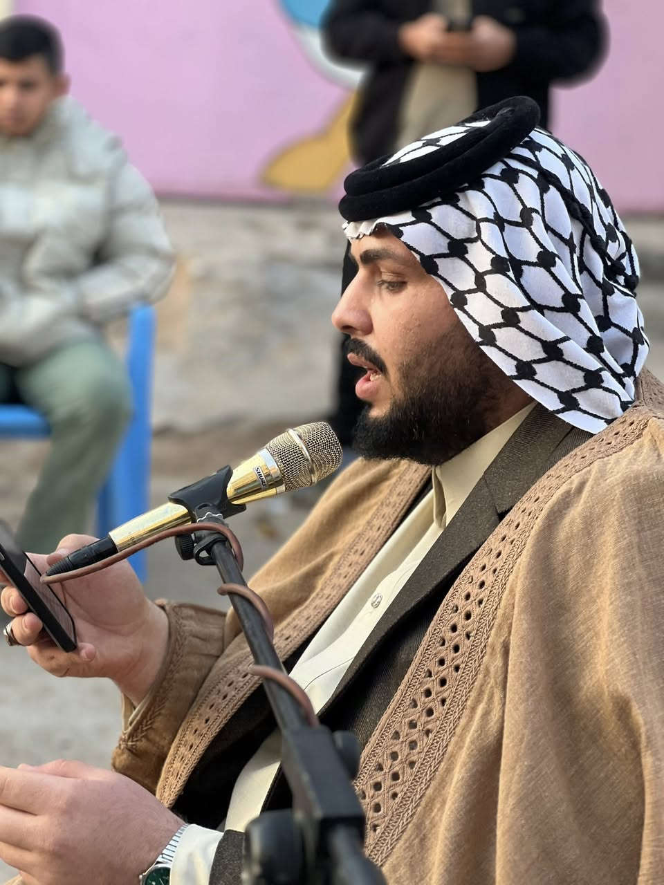 يا لله 
#مجلس #اليوم  في مدينه الصدر. قطاع 41 
بحضور القارئ القرآن الكريم رسول الدراجي

الهندسه الصوتيه. مؤسسه الجزائري

المهندس الصوت. المايسترو عقيل الجزائري

للحجز ولاستفسار 
***********
