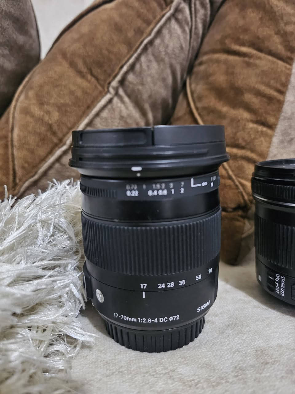 عدسات للبیع
1 سوني فول فریم واید  f 2.8 20mm فلتركس 150$ 
2كانون واید 10_18 سعر 100$
3 كانون 50mm فتحة 1.8 ... 110الف 
4 سیكما لكانون 17_70 ... سعر 155$ 
....
مكاني اربیل و توصیل موجود اذا شركات توصیل ینقلون عدسات


**إذا كنت صاحب هذا الإعلان وتريد حذفه لأي سبب، رجاءا أرسل رسالة إلى الدعم الفني**