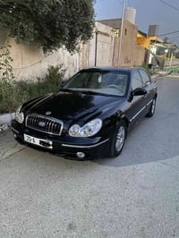سونات لون اسود موديل ٢٠٠٤ فتحه مكينه ٢٠٠٠ تخم تاير صدر امامي خلفي كامل...