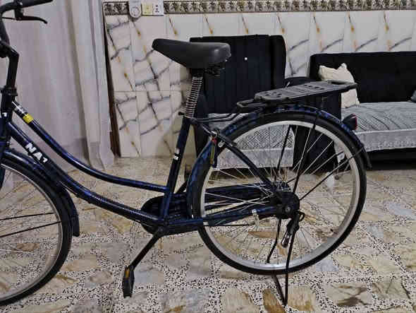 سلام عليكم بايسكل للبيع نضيف حجم 26 مديل 2024 عنوان الحسينيه الراشديه مدخل الجسر السعر 120 وبي مجال الرقم *********** او خاص
