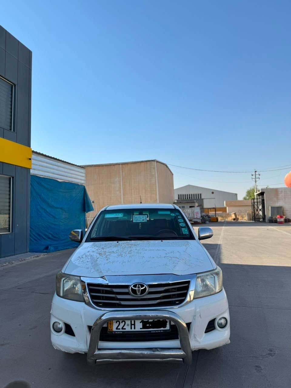 ToYoTa HILUX 2014 شەریکە جیهان گێر تۆماتیک
سەیارەکە ٢ جێ تحدیلە بێ سبوغە گێر و مەکینەی بە شەرتە مەکینەی نەکراوەتەوە بە شەرت 
٢٢٣ هەزار رۆشتووە
سەنەوی و ژینگە و رێگا و بانی هەموو شتەکی نوێیە بە شەرت تحویل و غەرامەش بە شەرت
گێر تۆماتیکە 
سحری ٢٠٥ وەرەقە و مەجال
***********
*********** أربيل, العراق
