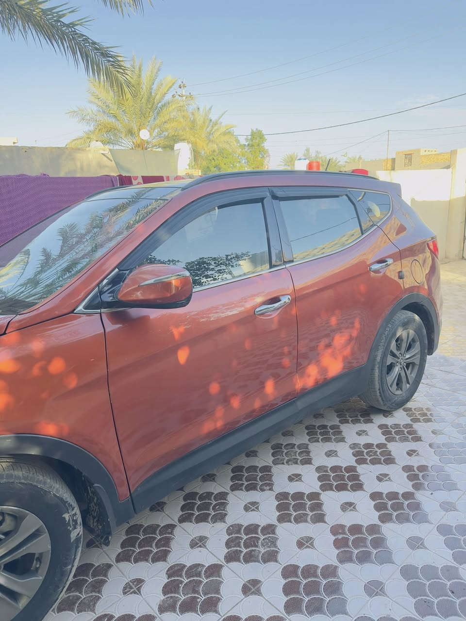 السلام عليكم سنتافيا 2014للبيع وارد امريكي
فول بانوراما
3 وضعيات قياده
كراسي كهربائية 
تدفئة كراسي وستيرن
ميموري خزن كراسي
تدفئه تبريد
كراسي جلد
تحكمات جهتين
رادار وحساس طرق
اشاير بالمري 
يعني السيارة مفوله مواصفات 
السيارة ماشيه 59 الف حقيقي يعني متروكه ومال بيت 
مكينة 2400ccسبورت
السيارة ضررها موضح بالصور حادثها وسونارها موجود بس باب السايق والجاملغ وبيها رشات صبغ اثار جراد وشخوط 
اتكفلها من الگلبه والكص واي عيب شرعي

السعر 122 وبيها مجال مكاني بابل الحلة
***********
