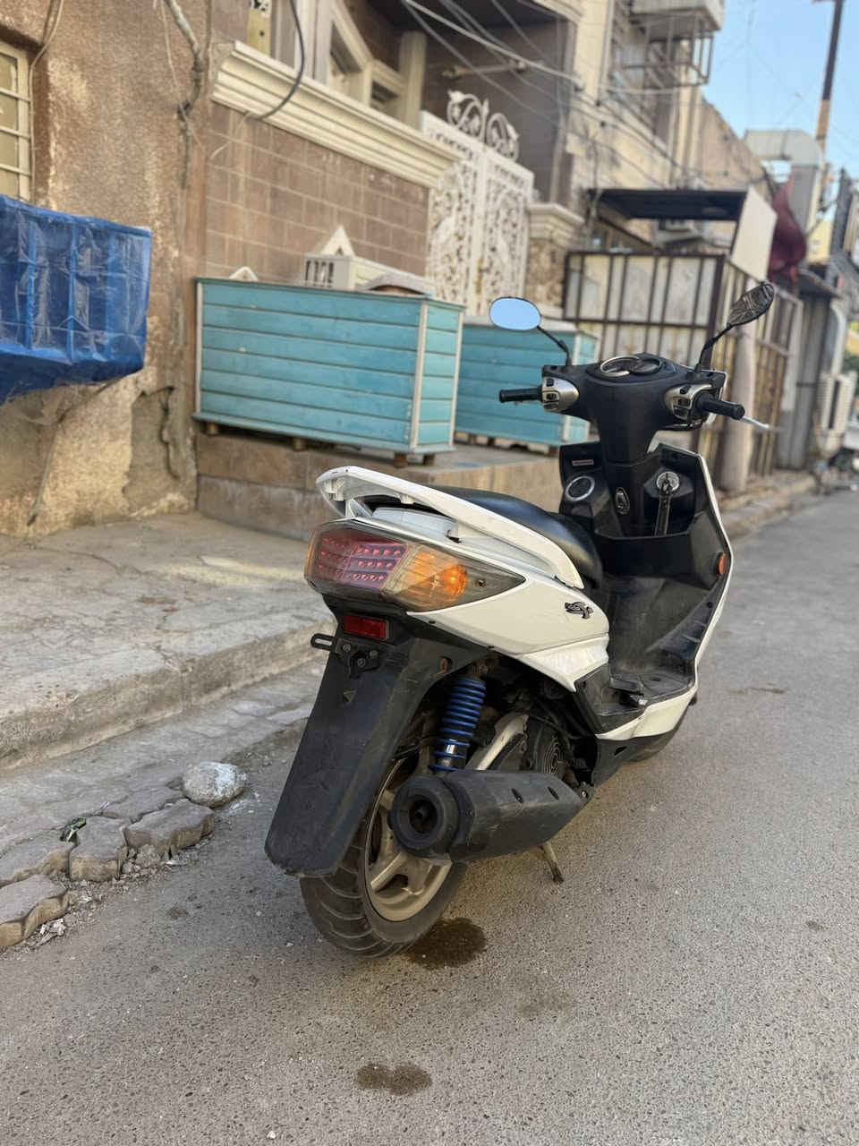 دراجة سكنز فحل نوزل كوري140جديدة نازلة من رمبة بشهر11 دراجة جديدة وحلوة دراجة بلادية محركهة نضيف جديد دراجة جديدة ونضيفة وشغالة وجاهزة سعر 950
مكاني بغداد طوبجي ***********
