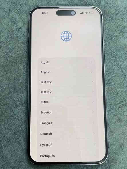 آيفون ١٤ برو ماكس مستعمل نظيف جدا مابي اي خلل او شخط سيم كارت واحد البطاريه ٨٧٪؜ والحجم ٢٥٦ والكارتون موجوده السعر ٩٠٠ الف 
المكان بغداد رقم واتساب ***********
