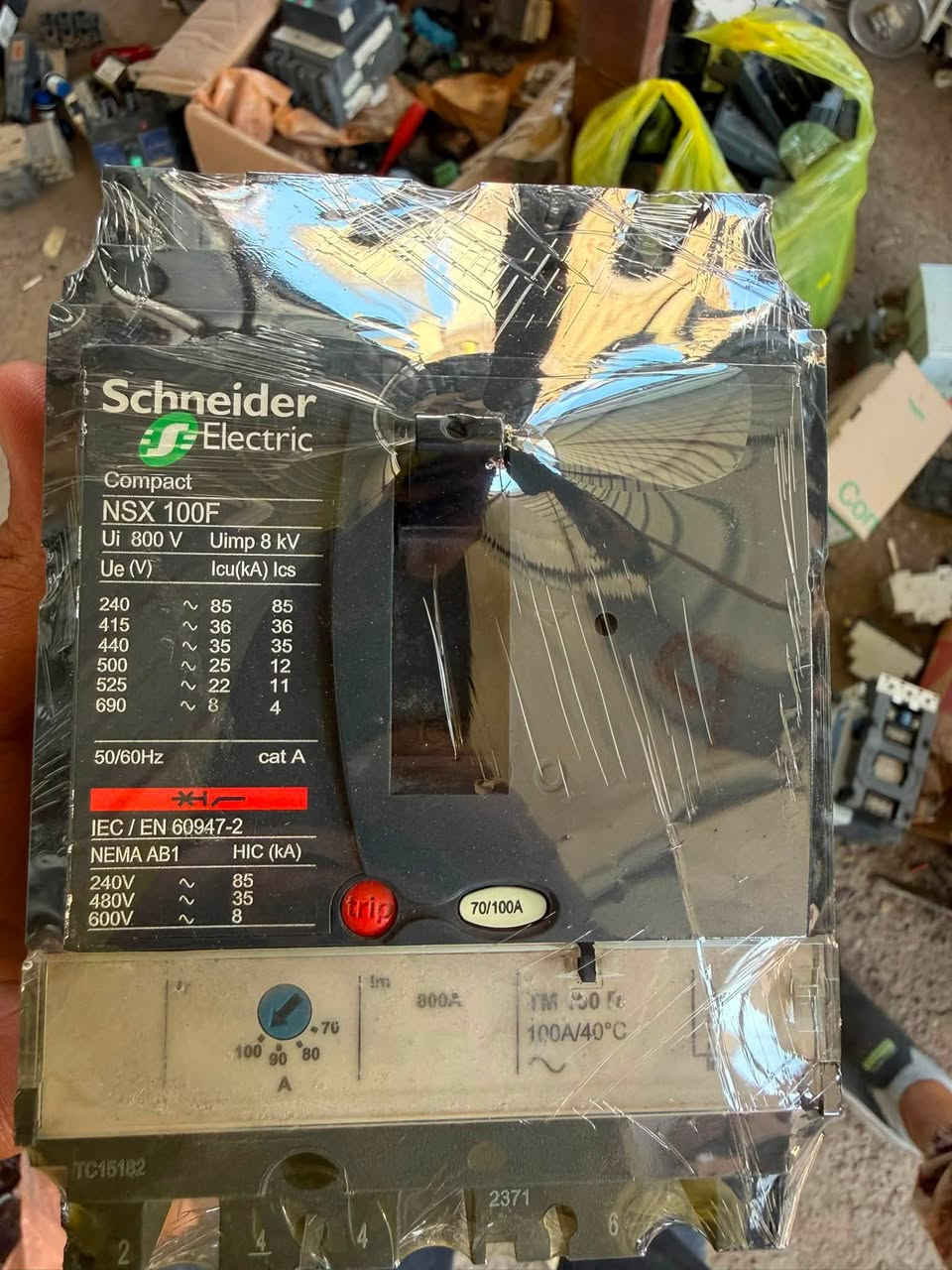 متوفر قواطع شنايدر✅
الامبيريات المتوفرة ⬇️
100A
150A
160 A
250A
400A
630A
للطلب والاستفسار التواصل على الواتساب ***********📞***********📞
