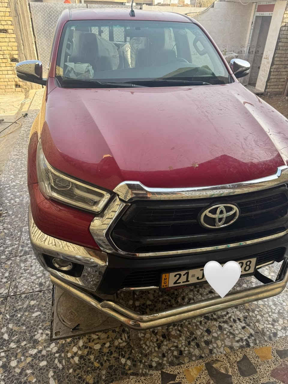 بيكم هايلوكس موديل 2022 ماشية 47 السعر 280 وبيها مجال حك الجية        للتواصل ***********
