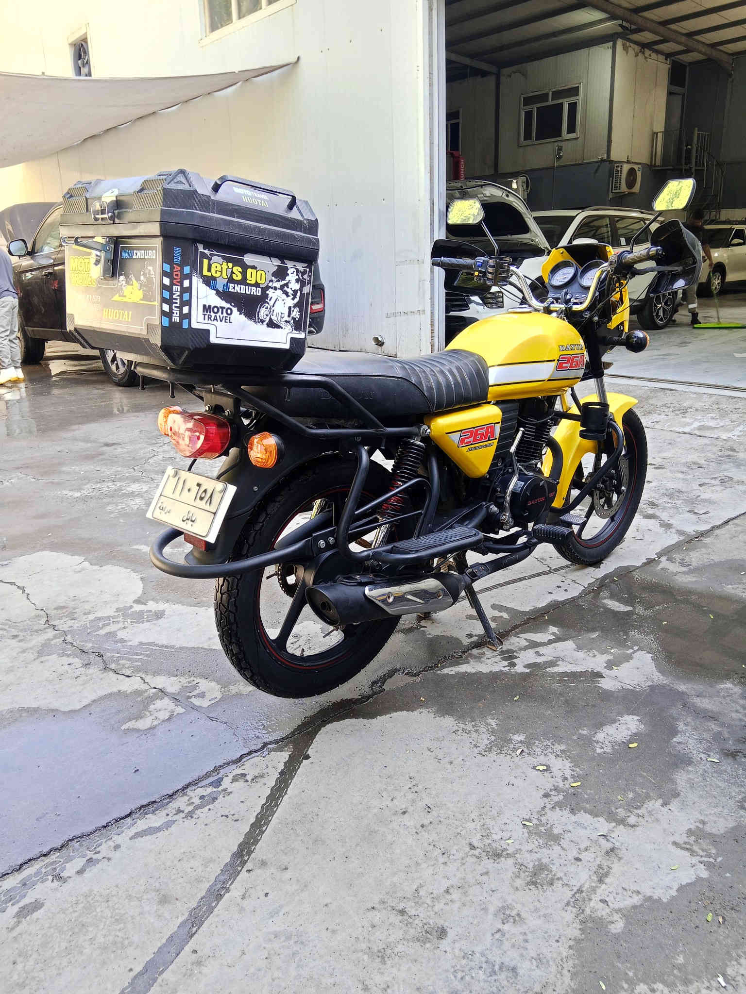 دايوان.  دراجه بحاله الوكاله مكينه 200سيسي مرقم. لوحه وسنويه بابل مشروع وطني  2022كفاله عامه من شخط والفتح والضربه ماشيه 17الف. مكاني بغداد الشعلةم
***********. 
معروضه 2200
