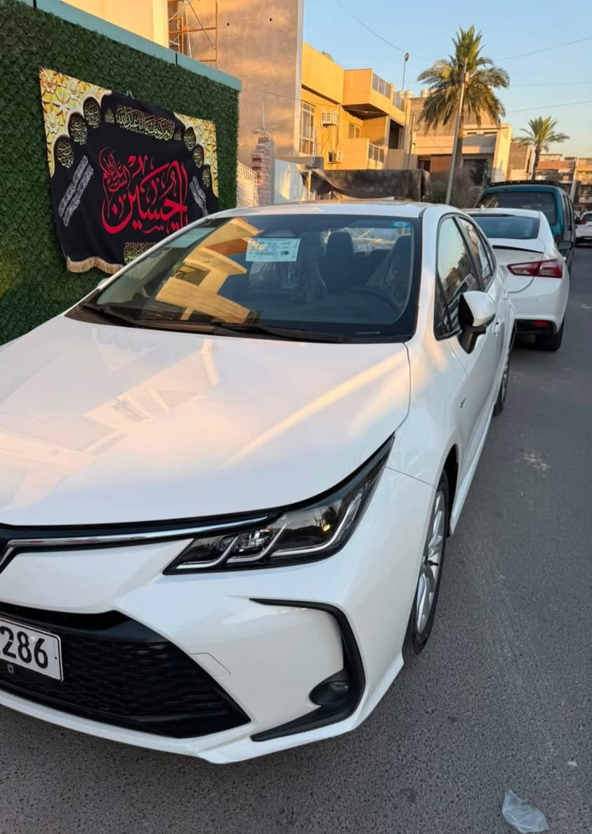 للبيع كورلا هايبرد 2024 الشكل الخليجي فول مواصفات السياره كفاله عامه من الصبغ والبارد ماشيه 38 الف عنوان بغداد الرصافه التحويل ثاني يوم 
***********
***********
