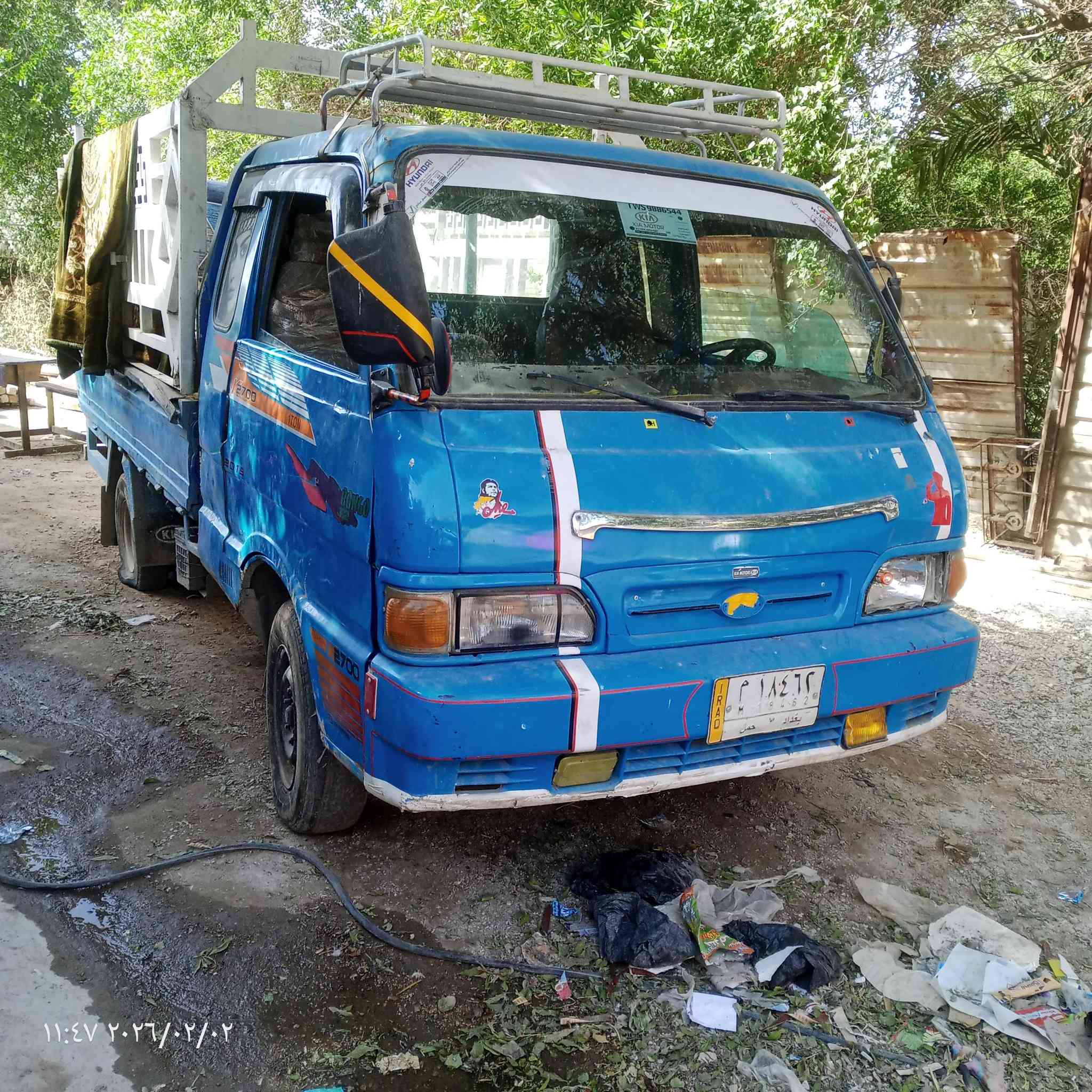 السلام عليكم شباب كيا للبيع 96 اسياره نظيفه رقم بغداد كير مكينه اكسين خير من الله  بكانه بغداد مدينة الصدر تحويل مباشر ***********
