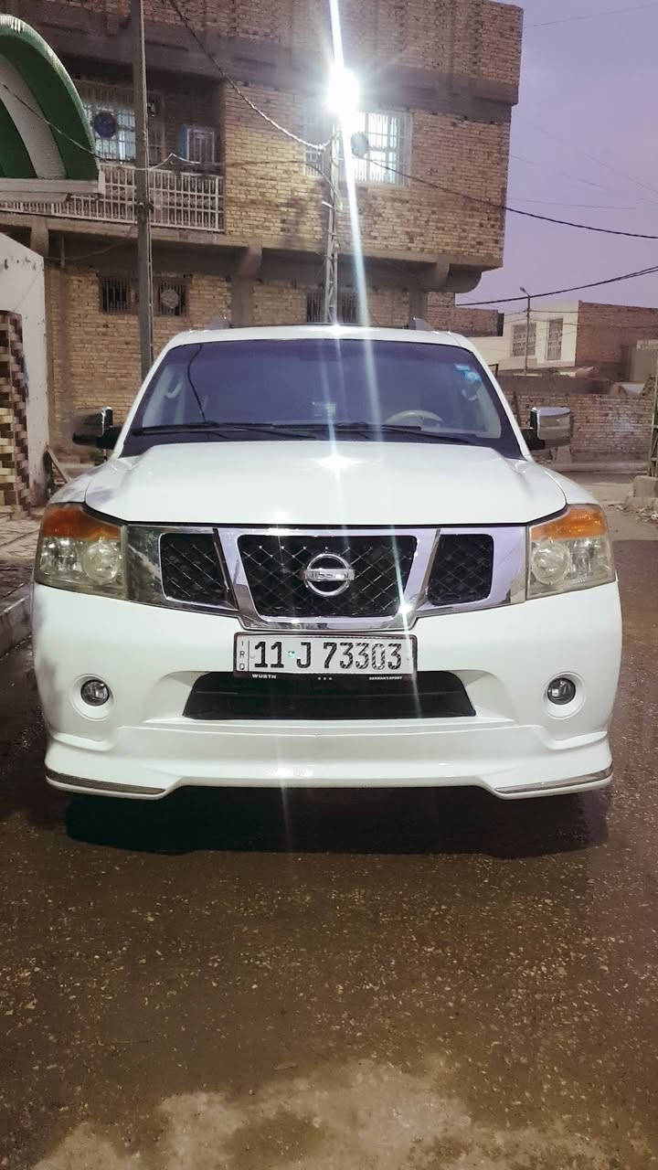 اعيد النشر بسبب الوعود الكاذبه.
نيسان ارماده موديل ٢٠٠٨ .
رقم جديد الانكليزي بغداد.

 سنويتها لل٢٠٣٠ .

سياره مكفوله خليجي فقط صبغ بنيد أثر جراد .سياره احلى من صوره بالواقع  

سعر ١٠٥ وبيها مجال للشراي.

مكانها ديوانيه ...


**إذا كنت صاحب هذا الإعلان وتريد حذفه لأي سبب، رجاءا أرسل رسالة إلى الدعم الفني**