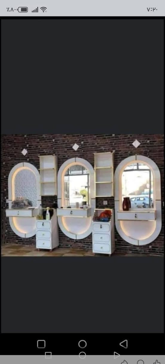 تجهيزات صالونات الحلاقة وتوفير كل موديلات نساني رجالي وتوصيل جميع المحافظات مراسلة صفحة هلاوسهلا *********** واتساب مراسلة
