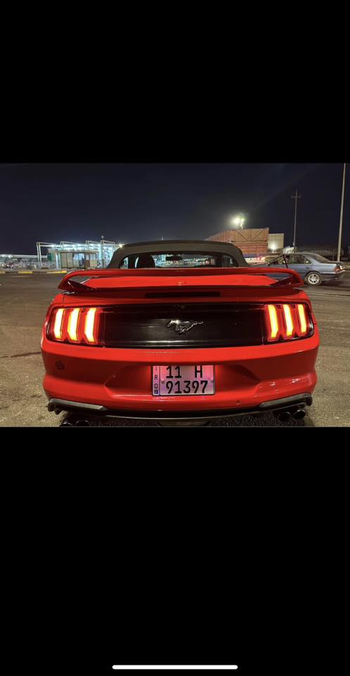 السلام عليكم 
موستنك 2019 
4 سلندر EcoBoost premium 
_كشف 
فول مواصفات 
_اضائه داخليه متغيره 
_كشنات كهرباء وتدفئه تبريد
_شاشه كبيره كار بلي
_كامره 
_حساسات
_تشغيل عن بعد
_5 وضعيات قياده
3 قطع صبغ 
السياره عليها دعاميه ولحيه شيلبي ولدات تكساس وعليها عطاس تيربو صوته كلش حلو
السعر 145 وبيها مجال بسيط 
مكاني بغداد 
***********
