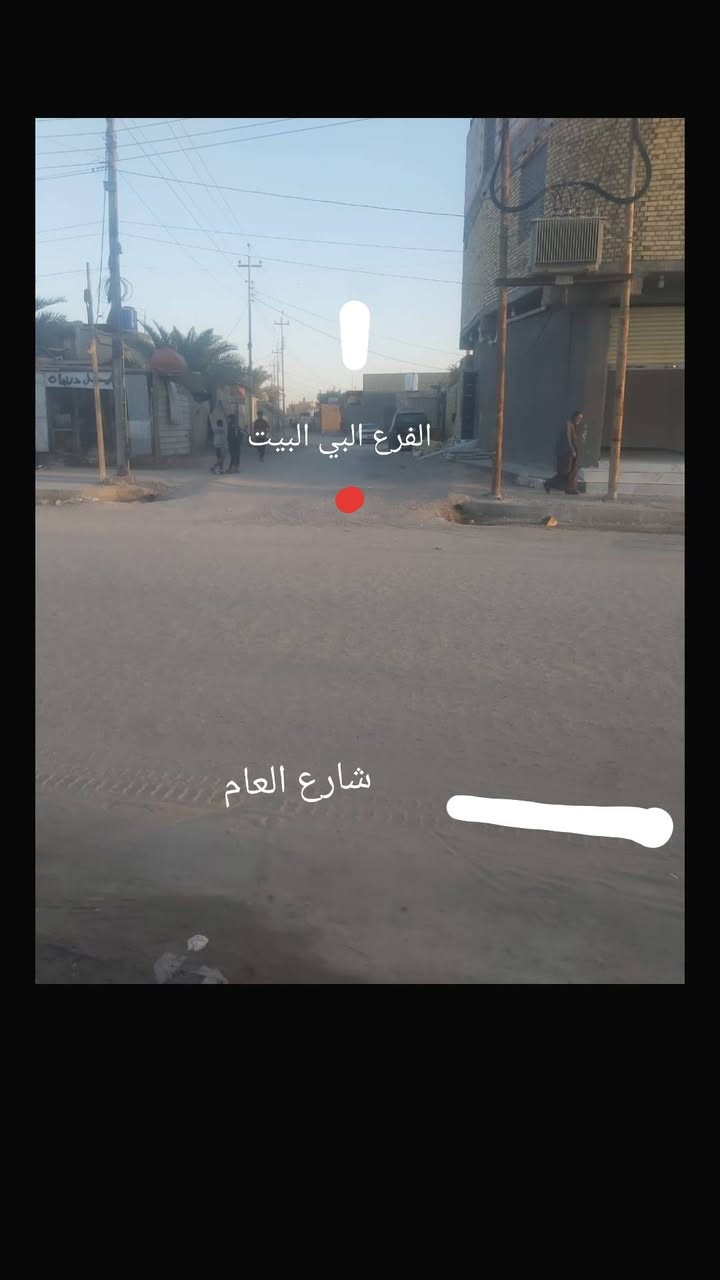 قطعه طابو صرف البيع الدجين شارع حجي كشكول بصف دكتور مصطفى المساحه 80واقع حال 100 مكان مرتبه كلش وسعر ٢٧ وبيها مجال ***********

