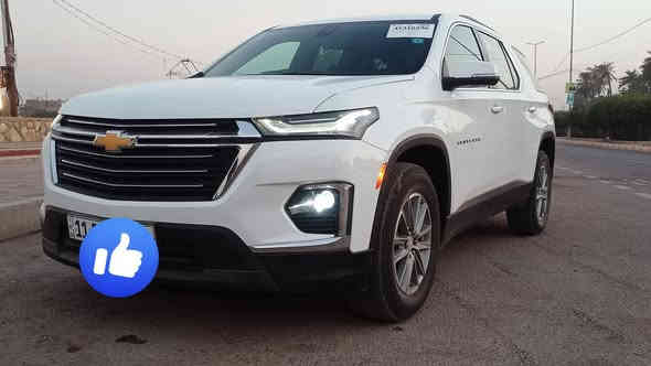 السلام عليكم 
شوفرليت ترفلس 2023
مواصفات slt
رقم بغداد انكليزي مشروع وطني 
حادث خلفي تبديل باب جنطة تفصيخ اصلي نفس اللون 
بجم كفالة كبس شركة
مكينة ستة سلندر vvt مكفولة 
كشنات منفصل سياحي 
تبريد ثلاثة قطع الخلفي منفصل عن الامامي
رادارات 
حساسات خلفية 
كامرة 
دواخل اسود مخملي
السعر 315 $
للاستفسار الاتصال بالرقم 
***********
📌 الموقع ميسان
