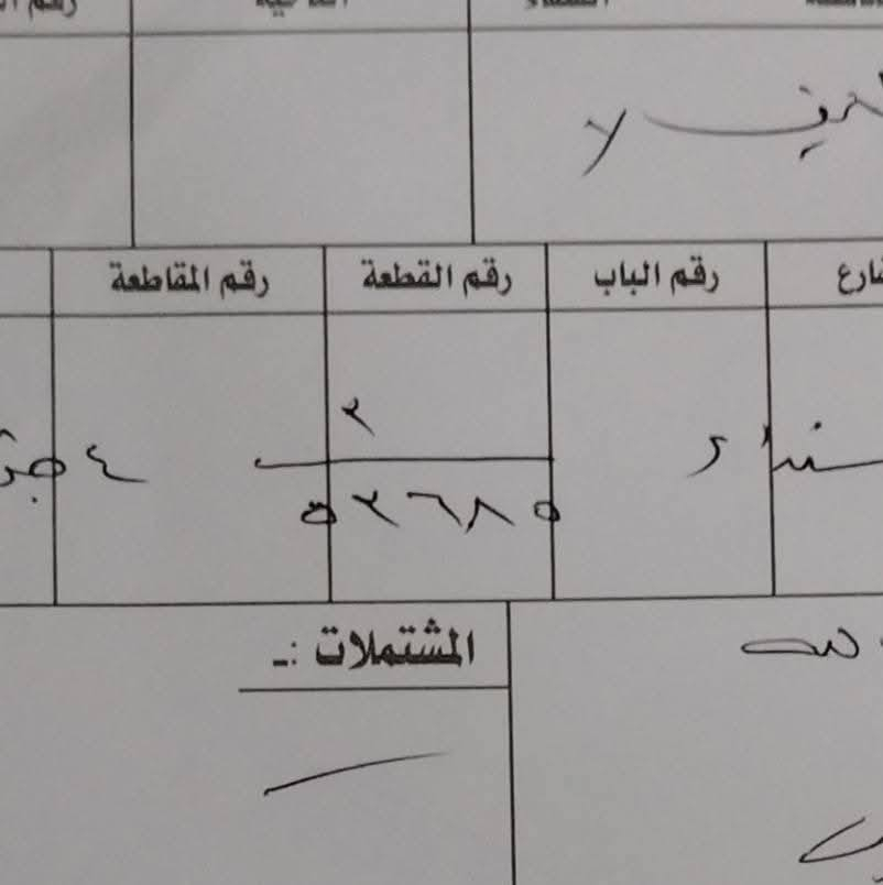 #للبيع عرصه 100 متر طابو صرف شارع 10 في حي النداء دخول عمود 83 منطقة ال53ألف و قرب شارع قنبر الرئيسي و كفه نشائية الخفاجي كامله من ماء و كهرباء و مدارس رقم العقار 53685 و من راعيه مباشر #_السعر_40_قفل

متواجد وأتساب و ماسنجر واتصال مباشر  #وشعدكم_عروض_دزوهن_خاص
وأتساب و اتصال مباشر اثير  ***********
وأتساب و اتصال مباشر اسيا ***********
