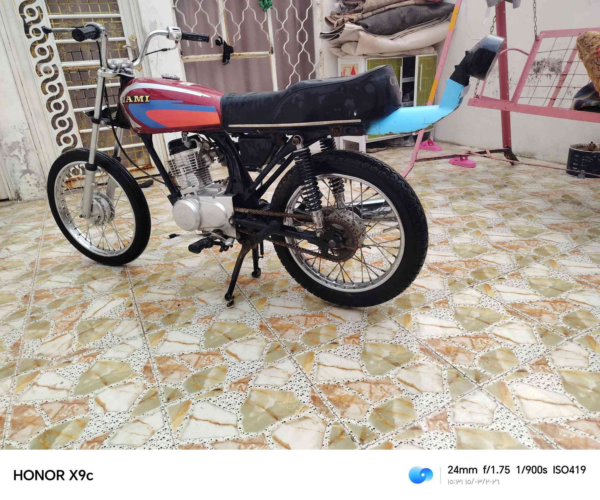 للبيع اصولي اوراق اصلية شاصي 20تعمير 25  محرك سيجي نامهر مكاني نجف 650وبي مجال بسيط حك جيه   مكاني نجف الخاص مفتوح *********** بس ورقه لوكيل ضايعه
