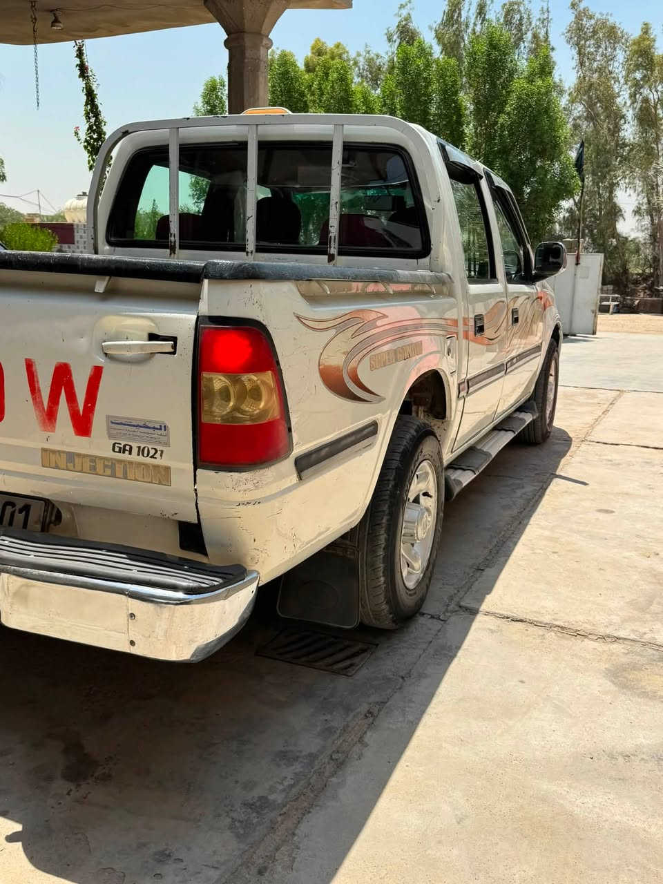 السلام عليكم بيكم گنو موديل ٢٠٠٩ رقم ديالى مجدد مكينه بلادي ما مفتوحه  لا نقص ولا تبخير قطره صبغ ما بيها بدون تبديل تبريد شغال استفسار اكثر *********** / ***********
