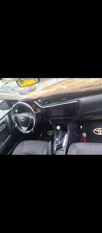 كورلا موديل 2018 وارد امريكي ربع جامرلغ خلفي فقط صبغ سيارة جديدة  السي...