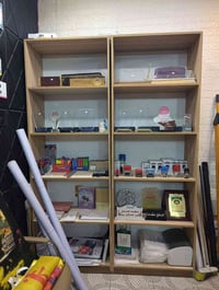 فاترينتين MDF • ٢٤٠×٨٤×٤٠سم • كربلاء حي الموظفين