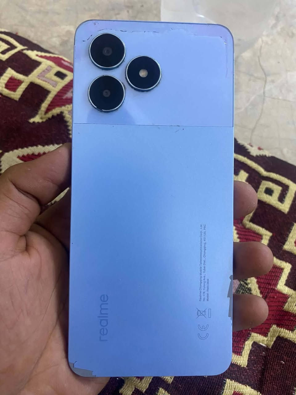 سلام عليكم
تلفون البيع realme Note 50 
ذاكره ١٢٨ بلادي شرط 
كله شغال شرط الفحص


**إذا كنت صاحب هذا الإعلان وتريد حذفه لأي سبب، رجاءا أرسل رسالة إلى الدعم الفني**
