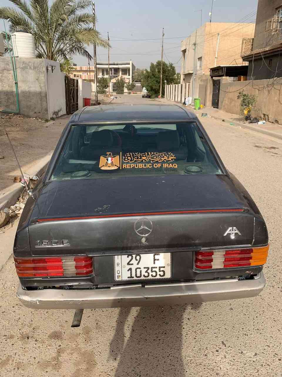 السلام عليكم مارسيدس 190 طيارين موديل 1990 رقم واسط مشروع وطني محرك ونجي ٢٥٠٠ تايرات جدد دبلات جديده غرفه جديده دوشمه مازدات  جديده تبريد شغال ثلج محرك وكير وقواعد دبلات مكفوله سعر 39 وبيها مجال بسيط مكان المدائن 
للاستفسار ‭٠٧٧٣ ١٧٤ ٤٥٨٨‬
