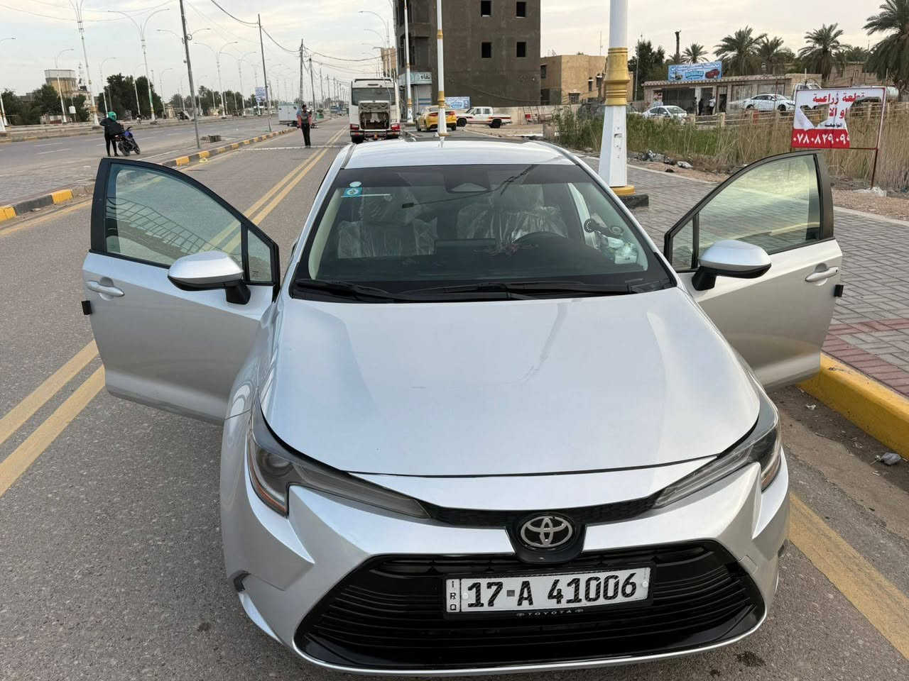 السلام عليكم 
اخوان كورلا موديل 25 معوقين مثنى بااسم شاب السياره كلين نضيفه حيل والمعوق متعهد بكلشي وكاله ومداور ماشيه 30 الف حادثهه فقط دعاميه  السياره جديده مكان السياره السماوه سعرهه 156 وبيهه مجال
الاتصال ***********
