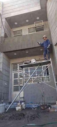 لبخ جراره وسقل تقطيع وتشميع ونثر وتفليش او تنكيراوصبغ بيوت شغل نضيف بس...