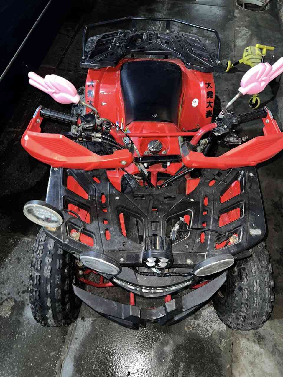 للبيع دراجه رباعية السعر ٧٥٠ للأستفسار اتصل على الرقم  ***********
