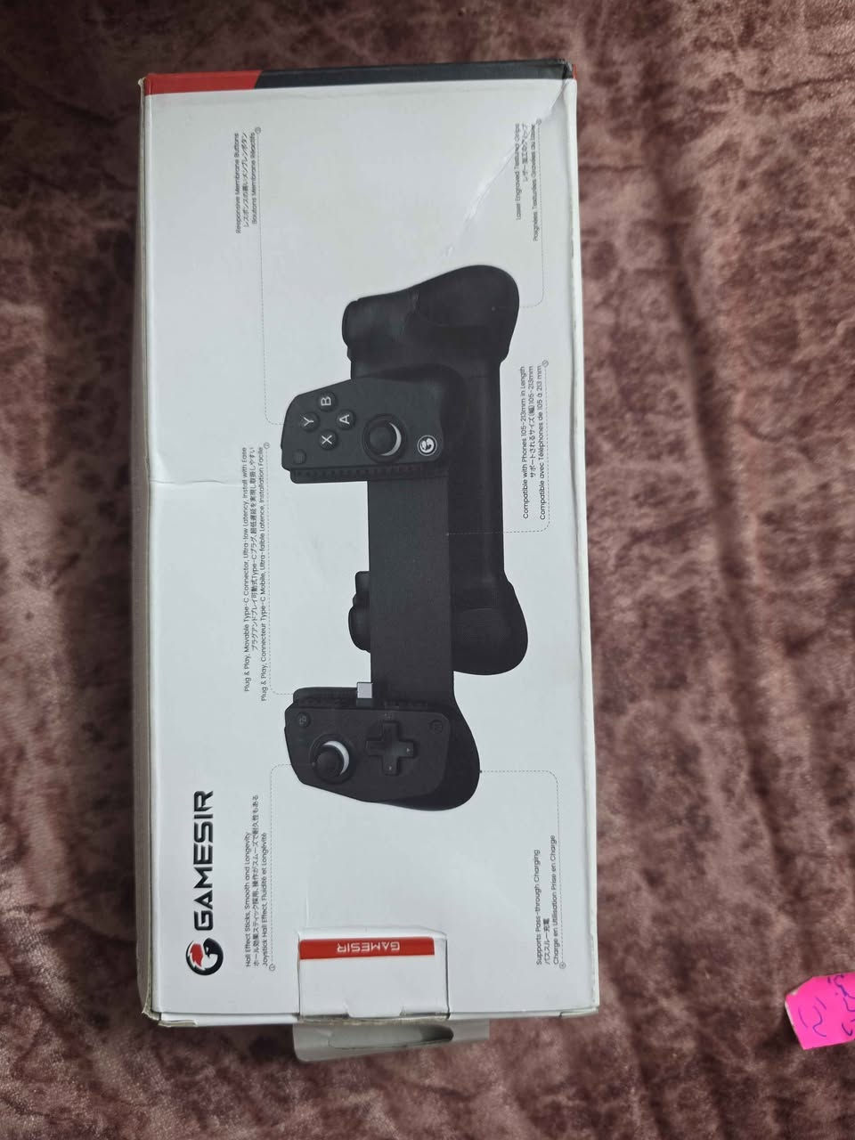 وحدة تحكم العاب الموبايل
السلكية - Game Sir X5 Lite Type
سعر ٢٥ الف يوجد توصيل بغداد, العراق


**إذا كنت صاحب هذا الإعلان وتريد حذفه لأي سبب، رجاءا أرسل رسالة إلى الدعم الفني**