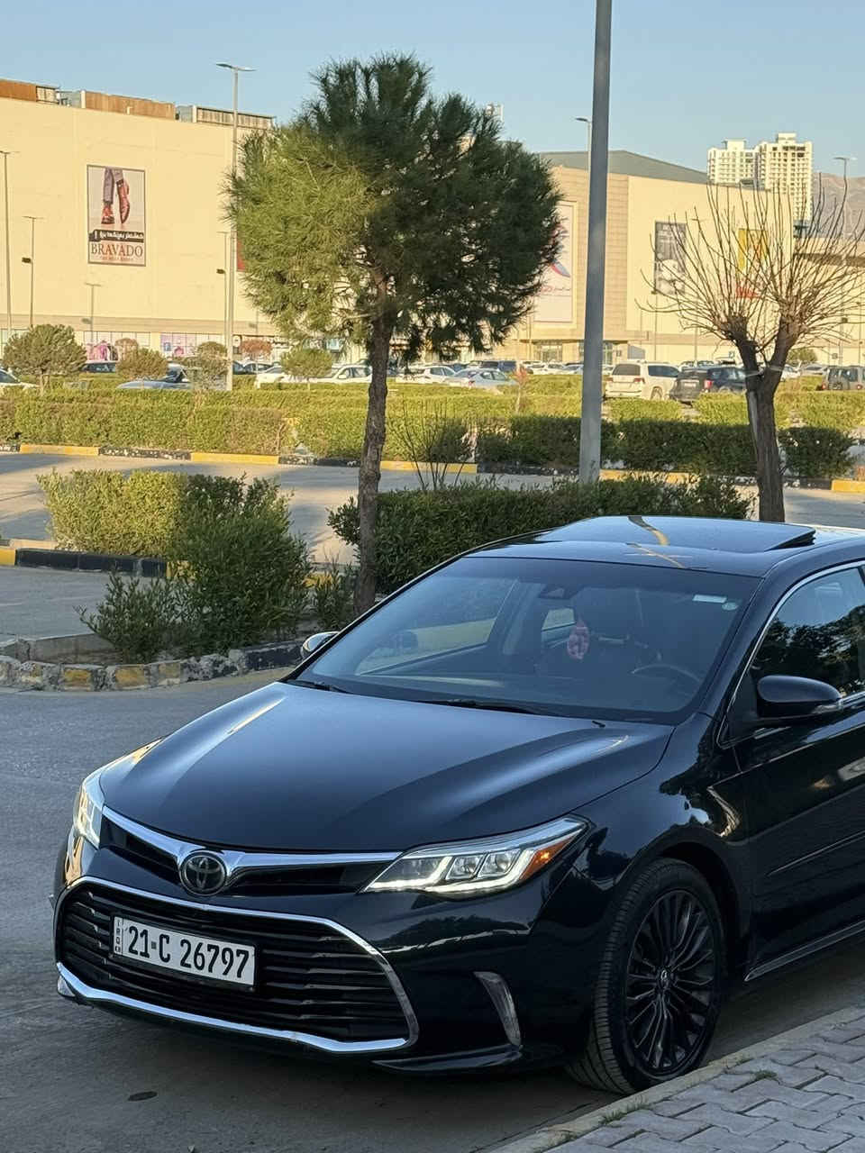 السلام عليكم ورحمة الله وبركاته
‏‎       ——— لـلـبـيع او مراوس  ———

تويوتا افلون     —   Toyota Avalon  

وارد امريكي     —. بدون ايرباك 

‏‎الموديل           — 2017  

فئة.                 —  تورنگ  

حجم المكينه   — V6/3500

‏‎اللون               — اسود كذابي 

‏‎المسافه المقطوعه — 121.000  

‏‎حالة السياره.    — فقط الصندوق صبغ (الحادث داخل المنشور)

‏‎المواصفات 
‏‎- بصمة تشغيل 
- بصمة ابواب 
‏‎- ترحيب عند الاقتراب 
- ليد نهاري 
- فتحة سلايد 
-تشغيل عن بعد 
- رادار امامي - جانبي - خلفي 
‏‎- شاشه كبيره تدعم نظام الأبل كار باي ونظام الاندرويد 
‏‎- ستيرن بحركه كهربائيه 
- تبريد قطعتين
- تبريد منفصل 
- لايتات 3 عدسات 
- 3 وضعات قياده 
‏‎- تحكم ستيرن جهتين 
- كشنات جلد 
- شفتات ستيرن 
- كرسي السائق والراكب بحركه كهربائيه 
- كرسي السائق خزن ميموري 
- كشنات تدفئه 
- أشاره بالمرايه 
‏‎- تحديد سرعه 
‏‎- مانع انزلاق 
‏‎- ليد نهاري
- كامره خلفيه دواره 
‏‎ باقي المواصفات المعروفه 

‏‎السعر            — اكتب تم او السعر  ويوصلك مباشر 

‏‎رقم السياره    — السليمانية 

‏‎موقع  السياره — السليمانية 

((((هزه براد رقم سنويه كولها اصدار جديد)))  

‏‎للأستفسار.     — ***********—***********
