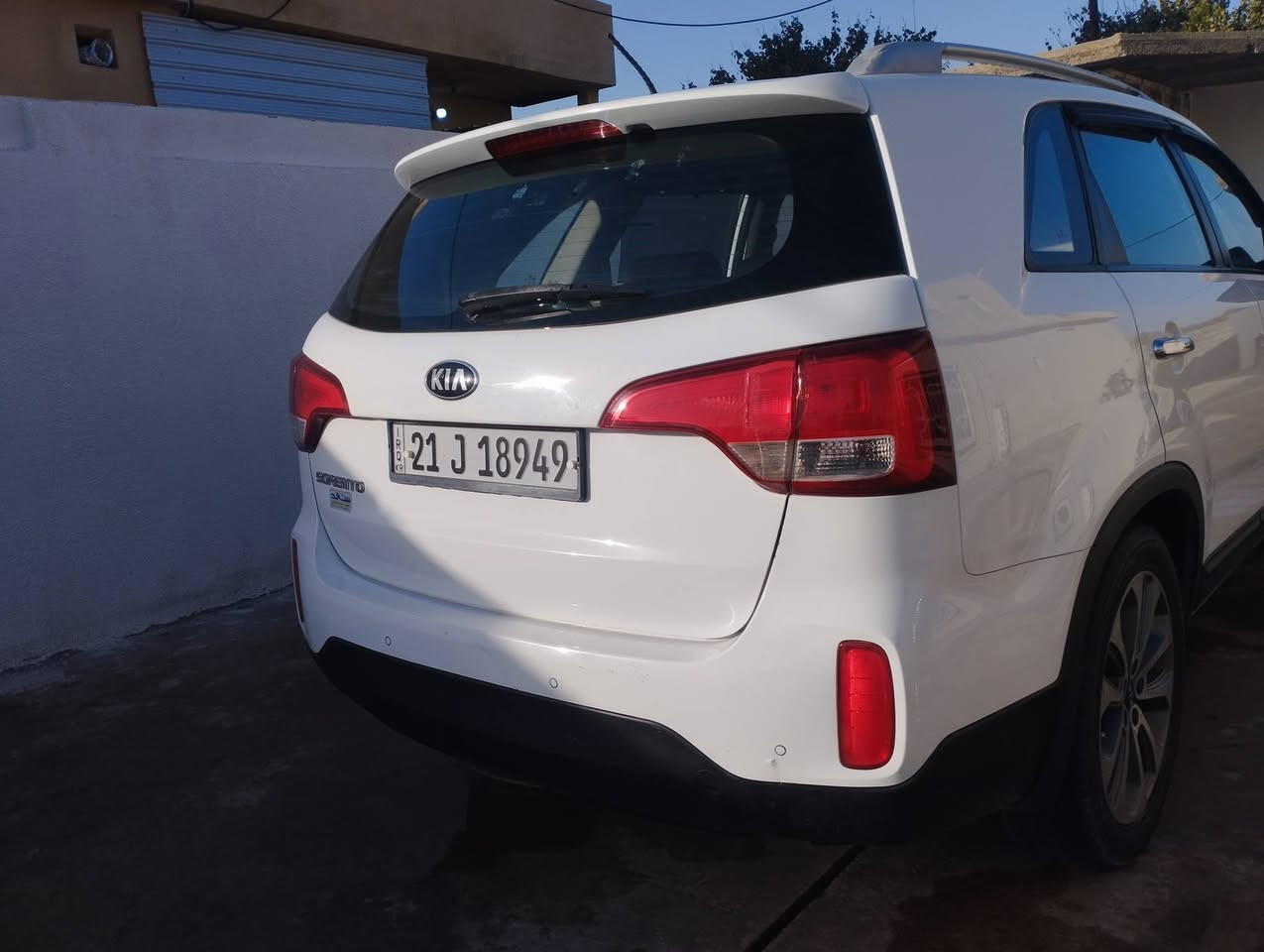 سورنتو خليجي محرك 4دوش موديل 14 رقم سليمانيه نص فول حساسات اماميه وخلفية بردات بلاديه تحكمات ستيرن مريم شفط اشاره بالمراه .محرك مفتوح قلق الولفات بدلت وأشر القبق لاتبخير ولاتنقيص ماشيه 176كشر مكفول عدا الموظح بالسونار .بيع او مراوس بسياره أقل وتكون ناصيه.ااسعر 165,وبيه مجال .صلاح الدين .بلد .***********
