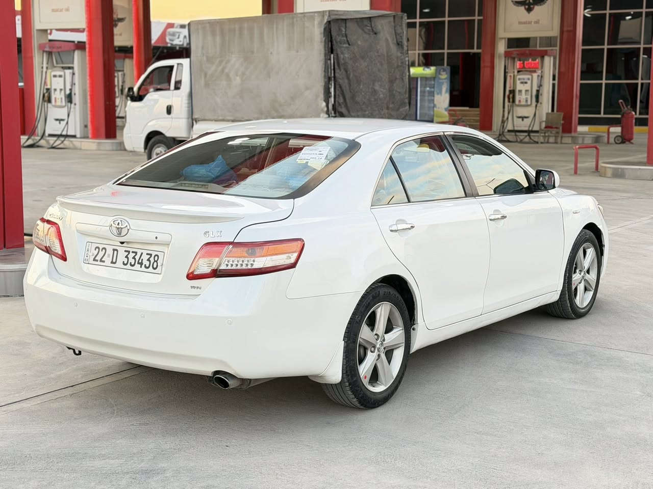 تويوتا كامري موديل 2011 خليجيGL
سعر120$ مجال قليل
گير محرك بشرط 
سنوية رقم هزه جديد شرط تحويل
سيارا بدون صبخ مكانين كارت قليل شبر بارد بي

مكاني كركوك
رقم موبايل ***********
