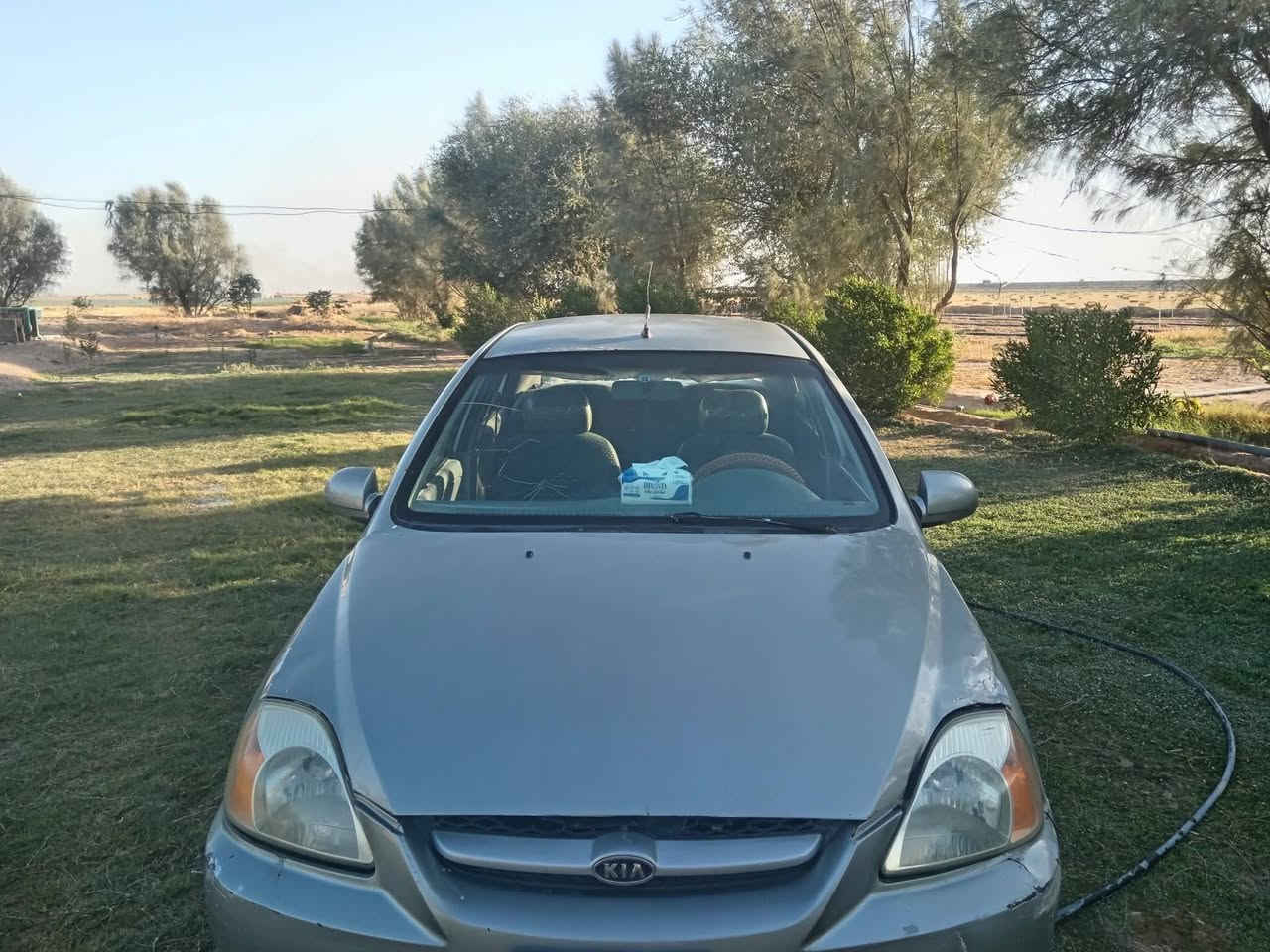 للبيع كيا ريو موديل 2003 مبدل بيها جاملغ امامي جهة السايق رقم بغداد مشروع وطني  تحويل مباشر وكاله عامع الي يعجبك شرط كير ومحرك لانقص ولايبخر صدر جديد تخم تاير جديد باتري جديد كهربائيات كله شغاله مرشوش جماليه سياره مال صديج حلوه متوزي وريد ابيع السعر 40$و بيها مجال الشراي يتصل على هاذه الرقم ***********
